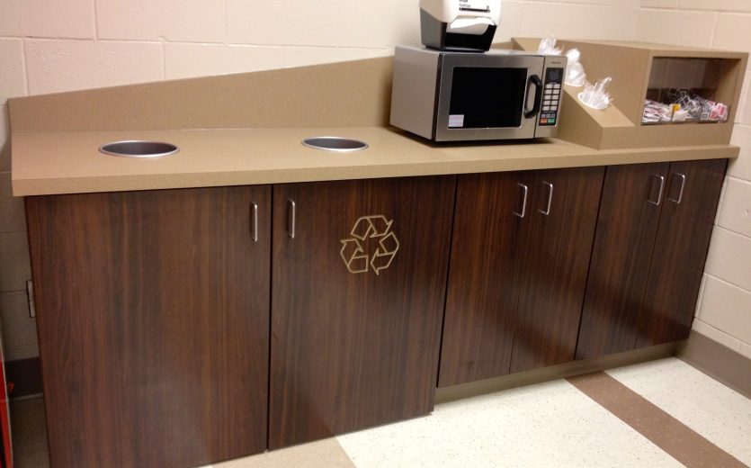 Custom Laminate Recycle Stations